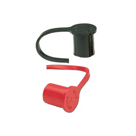 Moroso Remote Battery Jumper Terminal Cap Kit - 1 Black - 1 Red (Use w/Part No 74140)