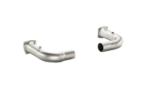 Link-Pipe Set w/o Cat (Titanium) Porsche 911 Turbo/Turbo S (991)