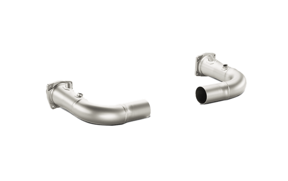 Link-Pipe Set w/o Cat (Titanium) Porsche 911 Turbo/Turbo S (991)