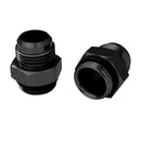 Moroso Vacuum Pump Fitting -12An (Use w/Part No 22640/22641/22642) - Blue Anodized Aluminum - 2 Pack-1