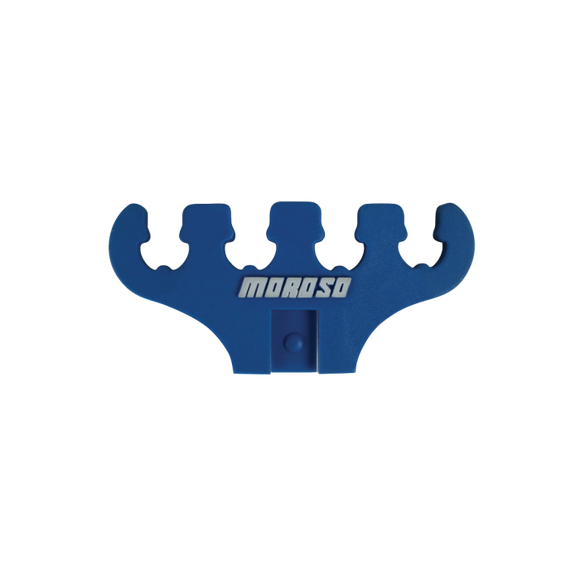 Moroso Wire Loom - 7-9mm - 4 Hole - Blue - 2 Per Card