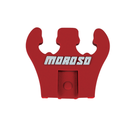 Moroso Wire Loom - 7-9mm - 2 Hole - Red - 2 Per Card