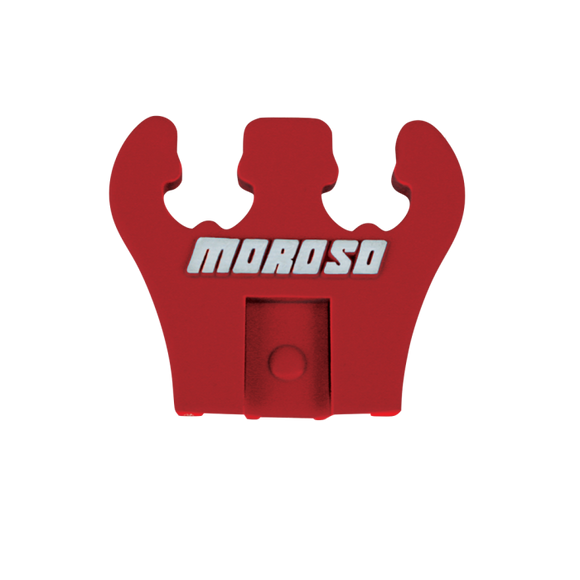 Moroso Wire Loom - 7-9mm - 2 Hole - Red - 2 Per Card