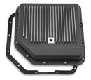 MR GASKET TRANS PAN GM TH-350 BLACK ALUMINUM-1