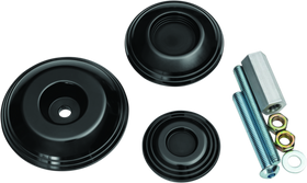 Kuryakyn Lodestar Rear Axle Sliders-BMW-Black