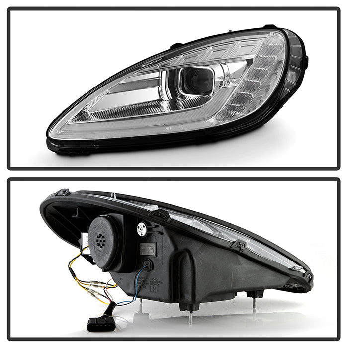 SPYDER APEX SERIES HI POWERED LED MODULE HEADLIGHTS: 2005–2013 CHEVROLET CORVETTE (C6) - 0