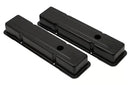 Mr. Gasket Black Steel Valve Covers Fits 1960-1986 Chevrolet 262-400 Small Block-1