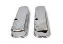 Mr. Gasket Chrome Tall-Style Valve Covers without Baffle Fits 1965-2000 396-454 Chevrolet Big Block Engines-1