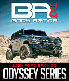 BODY ARMOR 4X4 ODYSSEY SERIES: 2021+ FORD BRONCO