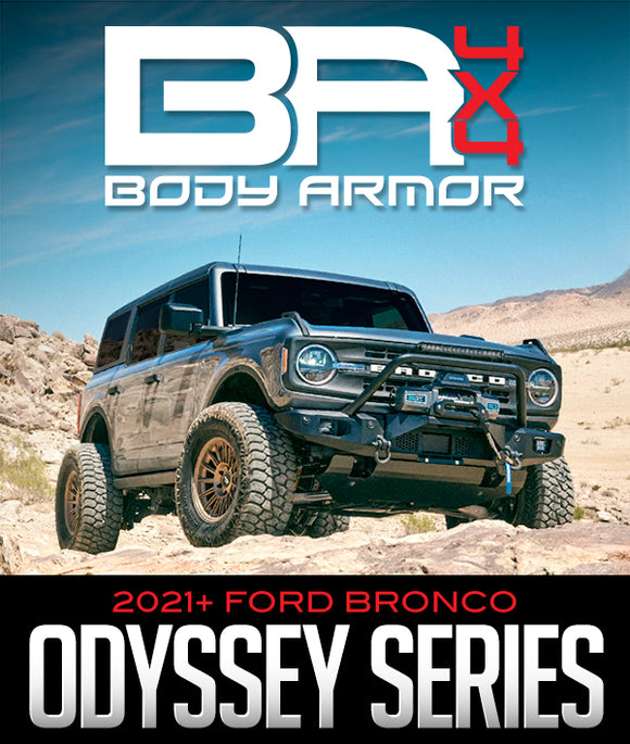 BODY ARMOR 4X4 ODYSSEY SERIES: 2021+ FORD BRONCO