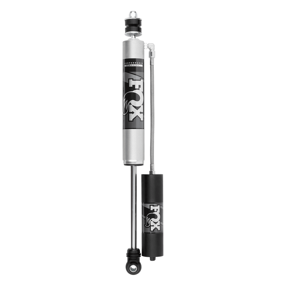 Fox 05+ Toyota Tacoma 2.0 Performance Series 8.6in. Smooth Body Remote Res. Rear Shock / 0-1in. Lift