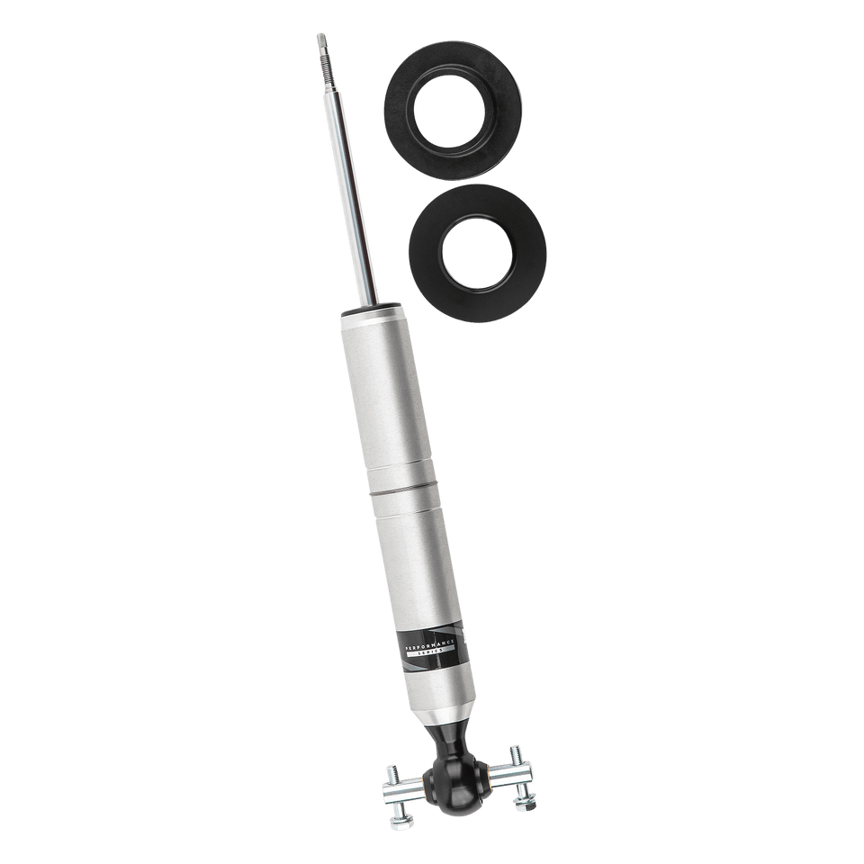 Fox 19-Up GM 1500 Performance Series 2.0 Front Smooth Body 0-2in Lift - Snap Ring Coil-Over
