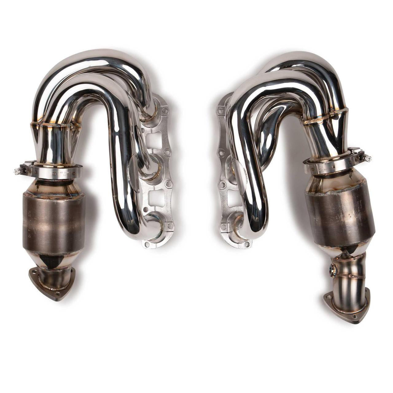 Fabspeed Porsche 991 Carrera RENNKRAFT® Modular Headers with HJS Catalytic Converters (2012-2016)