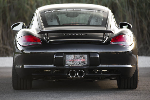 Fabspeed Porsche 987.2 Boxster / Cayman, Cayman R, Spyder Valvetronic Exhaust System (2009-2012)