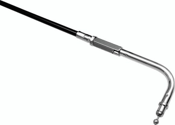 Bikers Choice 96-97 FLHT Models Black Vinyl Throttle Cable Replaces H-D 56327-96 Stock Length