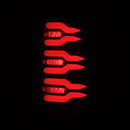 AlphaRex 99-06 Chevrolet Silverado/99-06 GMC Sierra LUXX-Series LED Tail Lights - Black/Red-3