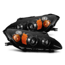 AlphaRex 99-09 Honda S2000 LUXX-Series Projector LED Headlights - Alpha-Black-1