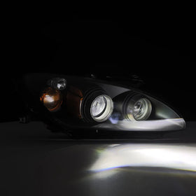 AlphaRex 99-09 Honda S2000 LUXX-Series Projector LED Headlights - Black - 0