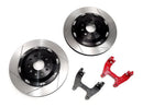 2-Piece Floating Brake Rotors | Rear Upgrade 350mm Slotted • MQB Golf R Mk7, TT RS 8S/S3/RS 3 8V-1