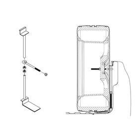 Titan Fuel Tanks Universal Spare Tire Buddy Mounting System - 0