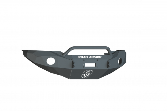 Road Armor 05-11 Toyota Tacoma Stealth Front Winch Bumper w/Pre-Runner Guard - Tex Blk