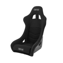 SIMPSON CLUB SEAT BLK CLOTH LRG
