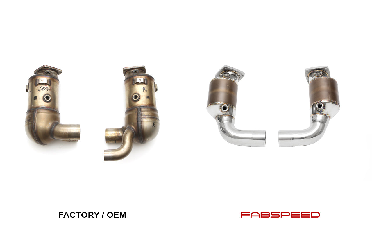 Fabspeed Porsche 991.2 Carrera Sport Cats (for Base) (2017-2019)