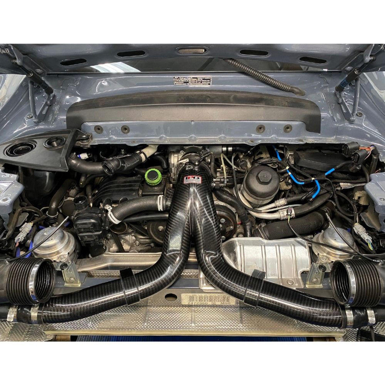 Porsche 991 Turbo / Turbo S IPD High Flow Carbon Y-Pipe (2013-2016)