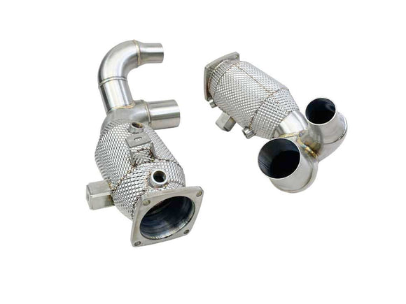 Racing Dynamics Catted Race Pipes Porsche 991.2 Carrera w/ PSE 2017-2019