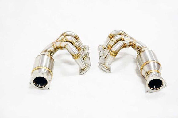 Racing Dynamics Sport Catted Headers - Porsche / 991.1 / 911 / Carrera / S / GTS / 3.4L / 3.8L