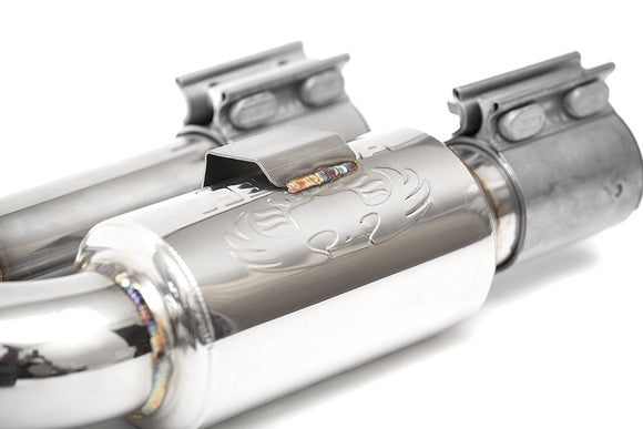 Fabspeed Porsche 991.2 Carrera Center Muffler Bypass X-Pipe (for Base) (2017-2019)