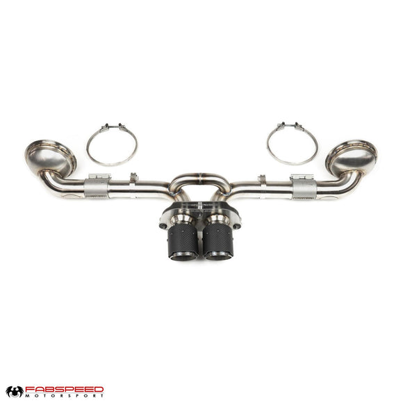 Fabspeed Porsche 991.2 Speedster Lightweight Supersport X-Pipe Exhaust System (2019-2020)