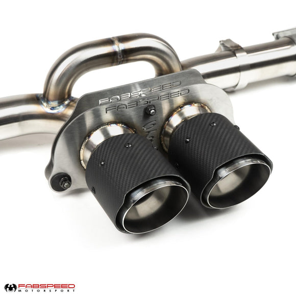 Fabspeed Porsche 991.2 Speedster Lightweight Supersport X-Pipe Exhaust System (2019-2020)