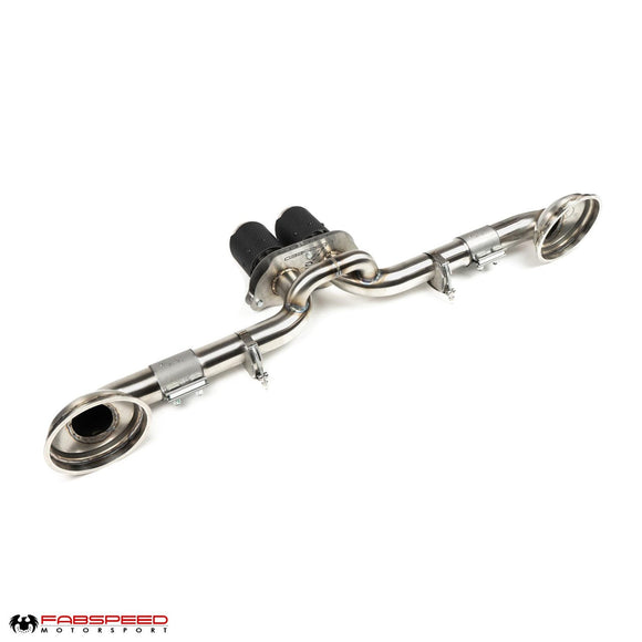 Fabspeed Porsche 991.2 Speedster Lightweight Supersport X-Pipe Exhaust System (2019-2020)