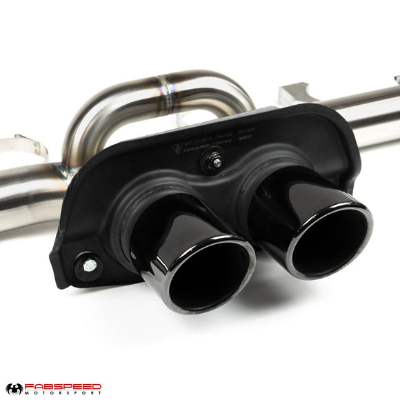 Fabspeed Porsche 991.2 Speedster Lightweight Supersport X-Pipe Exhaust System (2019-2020)