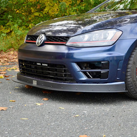 CJM Industries - MK7 Golf R Chassis Mounted Splitter W/ Air Dam V2 (2015-2017) - 0