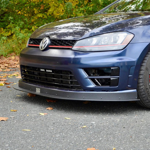 CJM Industries - MK7 Golf R Chassis Mounted Splitter W/ Air Dam V2 (2015-2017)