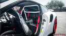 VR Performance Gloss White Harness Bar Roll Bar Bolt-in Porsche 991 Carrera-4