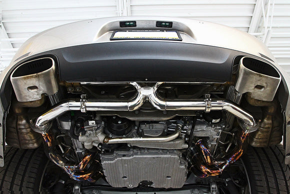 Fabspeed Porsche 991 Carrera Center Muffler Bypass X-Pipe (2012-2016)