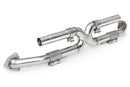 Fabspeed Porsche 991 Carrera Center Muffler Bypass X-Pipe (2012-2016)-4