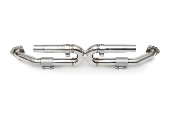 Fabspeed Porsche 991 Carrera Center Muffler Bypass X-Pipe (2012-2016)
