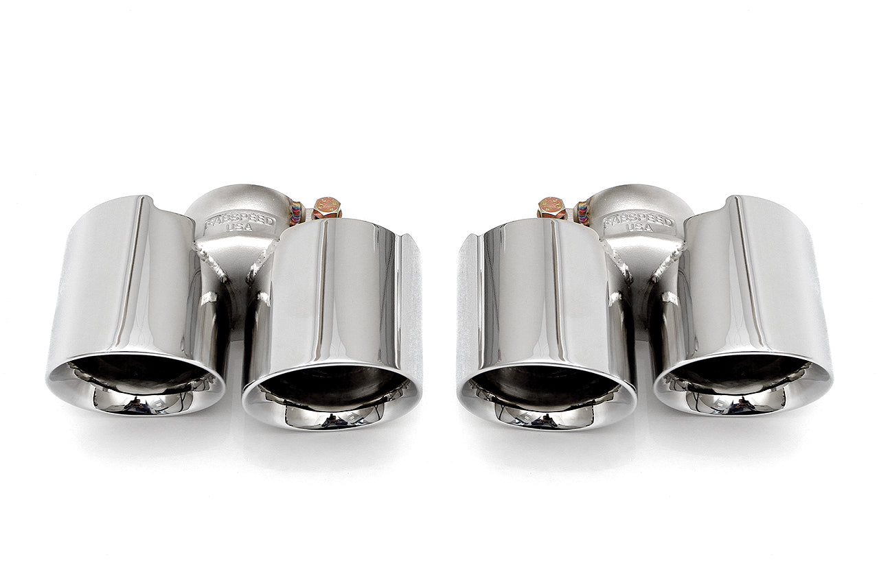 Fabspeed Porsche 997 Carrera Deluxe Quad-Style Tips (2005-2008)