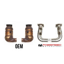 Fabspeed Porsche 991 Turbo / Turbo S Cat Bypass Pipes (2013-2016)-2