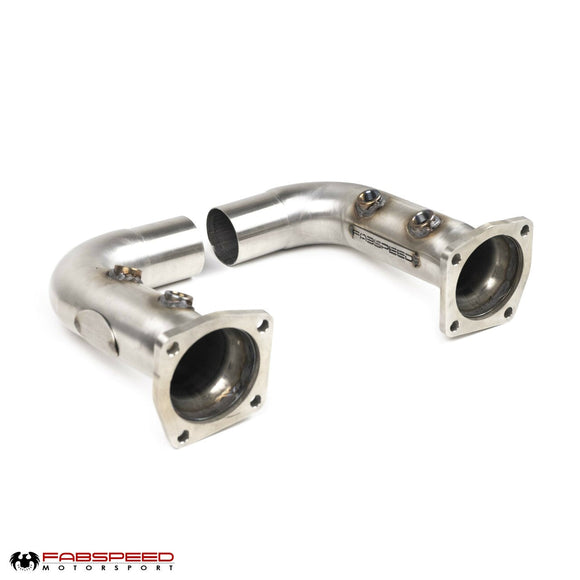 Fabspeed Porsche 991 Turbo / Turbo S Cat Bypass Pipes (2013-2016)