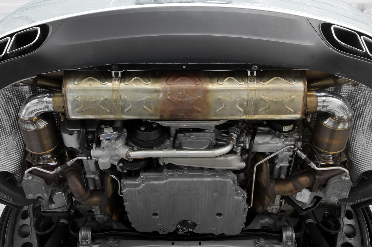 Fabspeed Porsche 991 Turbo / Turbo S Sport Catalytic Converters (2013-2016)