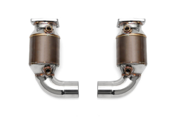 Fabspeed Porsche 991 Turbo / Turbo S Sport Catalytic Converters (2013-2016)