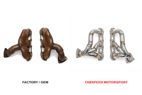 Fabspeed Porsche 991 Turbo / Turbo S Sport Headers (2013-2016) - 0