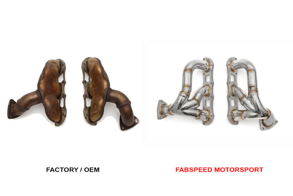 Fabspeed Porsche 991 Turbo / Turbo S Sport Headers (2013-2016)