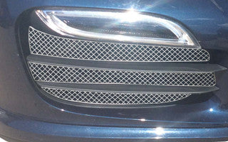 Zunsport Porsche 991 Turbo Gen 1 - Outer Grille Set (Without Parking Sensors) - Silver Finish