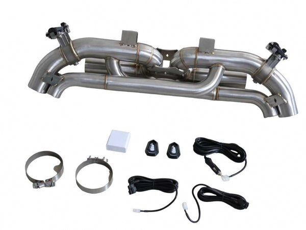 Racing Dynamics Cat Back Valvetronic Exhaust System - Porsche / 992 / 911 Turbo | 992.00.92.160